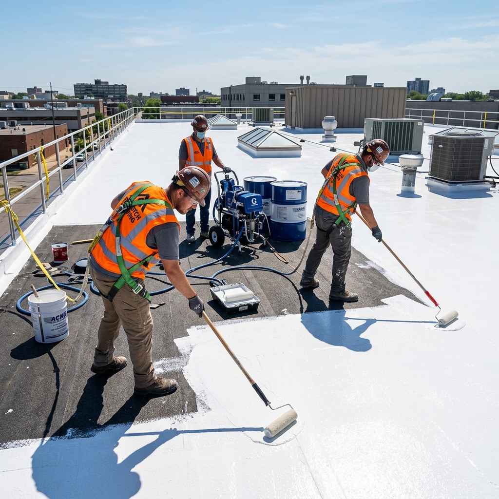 Commercial Building Roof
