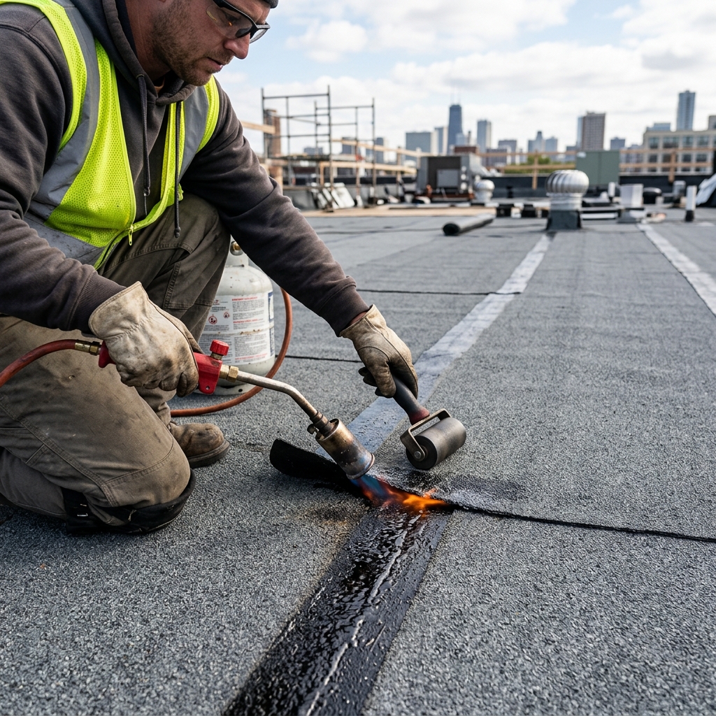 Commercial Roofing Project Construction & Remodeling