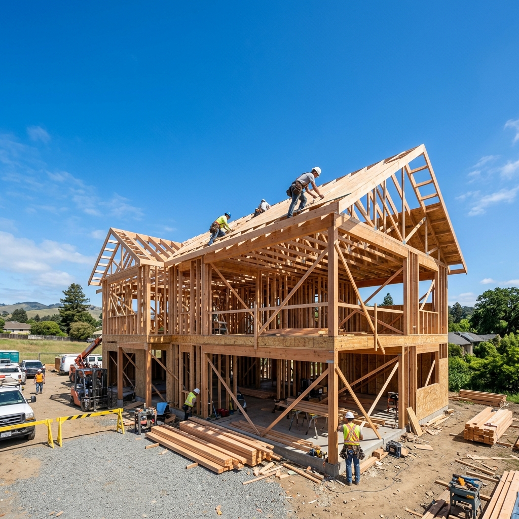 Residential Roofing Build
